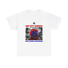Load image into Gallery viewer, Grit City Knights '24 "Superhero" Heavy Cotton Poster Tee