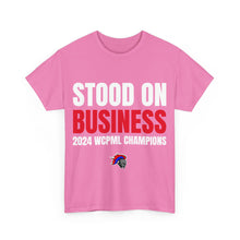 Load image into Gallery viewer, Grit City Knight "Stood on Business" 2024 Champions Heavy Cotton Poster Tee