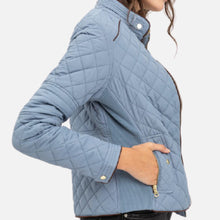 Load image into Gallery viewer, Quilted Zip Up Jacket