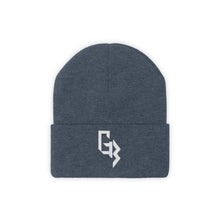 Load image into Gallery viewer, White Embroidered Gym Beast Knit Beanie