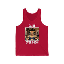 Load image into Gallery viewer, "Over 9000" Gym Jersey Tank