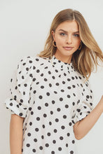 Load image into Gallery viewer, Polka Dot Blouse