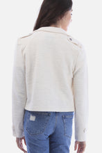 Load image into Gallery viewer, Solid Open Front Boucle Woven Blazer