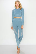 Load image into Gallery viewer, Flex Crop Top and Legging Set