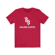 Load image into Gallery viewer, Beast Babe "Challenge Accepted" Jersey Short Sleeve Tee
