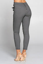 Load image into Gallery viewer, Paper Bag Plaid Bow Pants