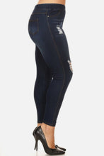 Load image into Gallery viewer, Plus Size Ripped Jeans