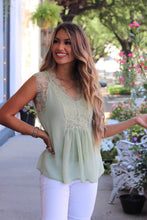 Load image into Gallery viewer, Lace Tank Top with Vest