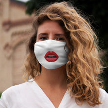 Load image into Gallery viewer, Snug-Fit "Lush Lips" Polyester Face Mask