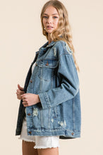 Load image into Gallery viewer, Medium Wash Denim Jacket