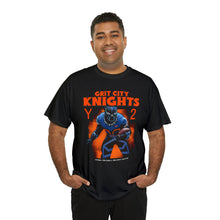 Load image into Gallery viewer, Grit City Knights "YEAR 2" Heavy Cotton Movie Poster Tee