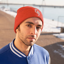 Load image into Gallery viewer, White Embroidered Gym Beast Knit Beanie