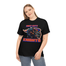 Load image into Gallery viewer, Grit City Knights "Superhero" Heavy Cotton Poster Tee