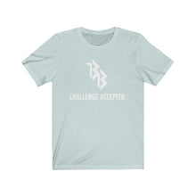Load image into Gallery viewer, Beast Babe "Challenge Accepted" Jersey Short Sleeve Tee
