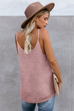 Load image into Gallery viewer, Multicolor Knitted Cami Tank Top