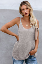Load image into Gallery viewer, Multicolor Knitted Cami Tank Top