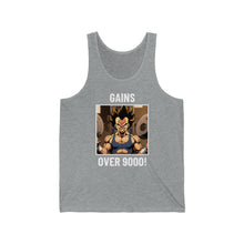 Load image into Gallery viewer, "Over 9000" Gym Jersey Tank