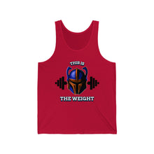 Load image into Gallery viewer, "This Is the Weight" Gym Jersey Tank