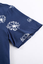 Load image into Gallery viewer, Plus Size Dandelion Print Tee Shirt
