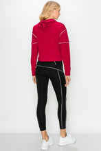 Load image into Gallery viewer, Piping Pullover Hoodie and Legging Set
