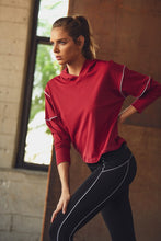 Load image into Gallery viewer, Piping Pullover Hoodie and Legging Set