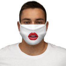Load image into Gallery viewer, Snug-Fit "Lush Lips" Polyester Face Mask
