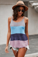 Load image into Gallery viewer, Multicolor Knitted Cami Tank Top