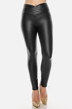 Load image into Gallery viewer, Faux Leather Matt PU Legging