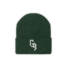 Load image into Gallery viewer, White Embroidered Gym Beast Knit Beanie