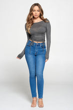 Load image into Gallery viewer, Front Ties Span Top