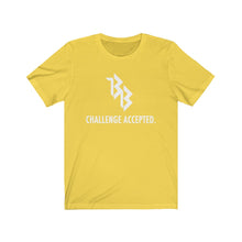 Load image into Gallery viewer, Beast Babe "Challenge Accepted" Jersey Short Sleeve Tee