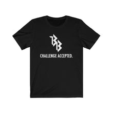 Load image into Gallery viewer, Beast Babe "Challenge Accepted" Jersey Short Sleeve Tee