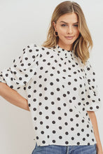 Load image into Gallery viewer, Polka Dot Blouse