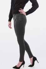 Load image into Gallery viewer, High-Rise Metallic Legging with Side Zip