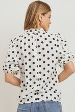 Load image into Gallery viewer, Polka Dot Blouse