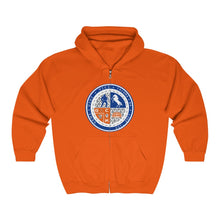 Load image into Gallery viewer, Grit City Knights "Coat of Arms" Heavy Blend™ Full Zip Hooded Sweatshirt