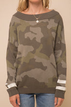 Load image into Gallery viewer, Camouflage Pullover Sweater