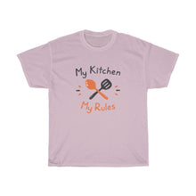 Load image into Gallery viewer, "My Kitchen, My Rules" Heavy Cotton Slogan Tee