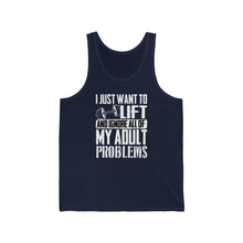 Load image into Gallery viewer, "Life Problems" Gym Jersey Tank