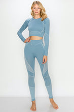 Load image into Gallery viewer, Flex Crop Top and Legging Set