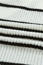 Load image into Gallery viewer, Striped Open Front Rib-Knit Duster Cardigan