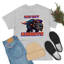 Load image into Gallery viewer, Grit City Knights "Superhero" Heavy Cotton Poster Tee
