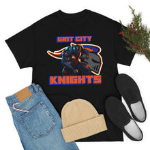 Load image into Gallery viewer, Grit City Knights "Superhero" Heavy Cotton Poster Tee