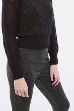 Load image into Gallery viewer, High-Rise Metallic Legging with Side Zip
