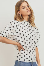 Load image into Gallery viewer, Polka Dot Blouse