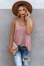 Load image into Gallery viewer, Multicolor Knitted Cami Tank Top