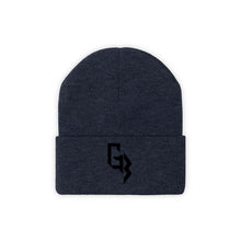 Load image into Gallery viewer, Black Embroidery Gym Beast Knit Beanie