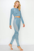 Load image into Gallery viewer, Flex Crop Top and Legging Set