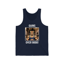 Load image into Gallery viewer, "Over 9000" Gym Jersey Tank