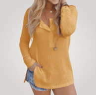 Load image into Gallery viewer, Waffle Knit Loose Fitting Tunic Blouse